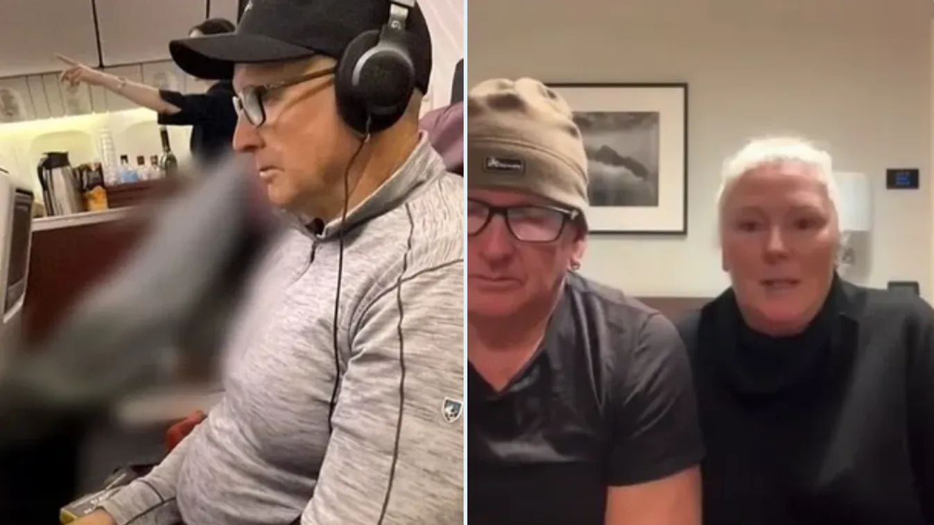 Elhunyt egy utas a repülőn, a testét egy pár mellé ültették