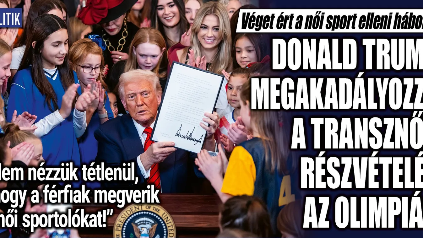 Íme Donald Trump új rendelete