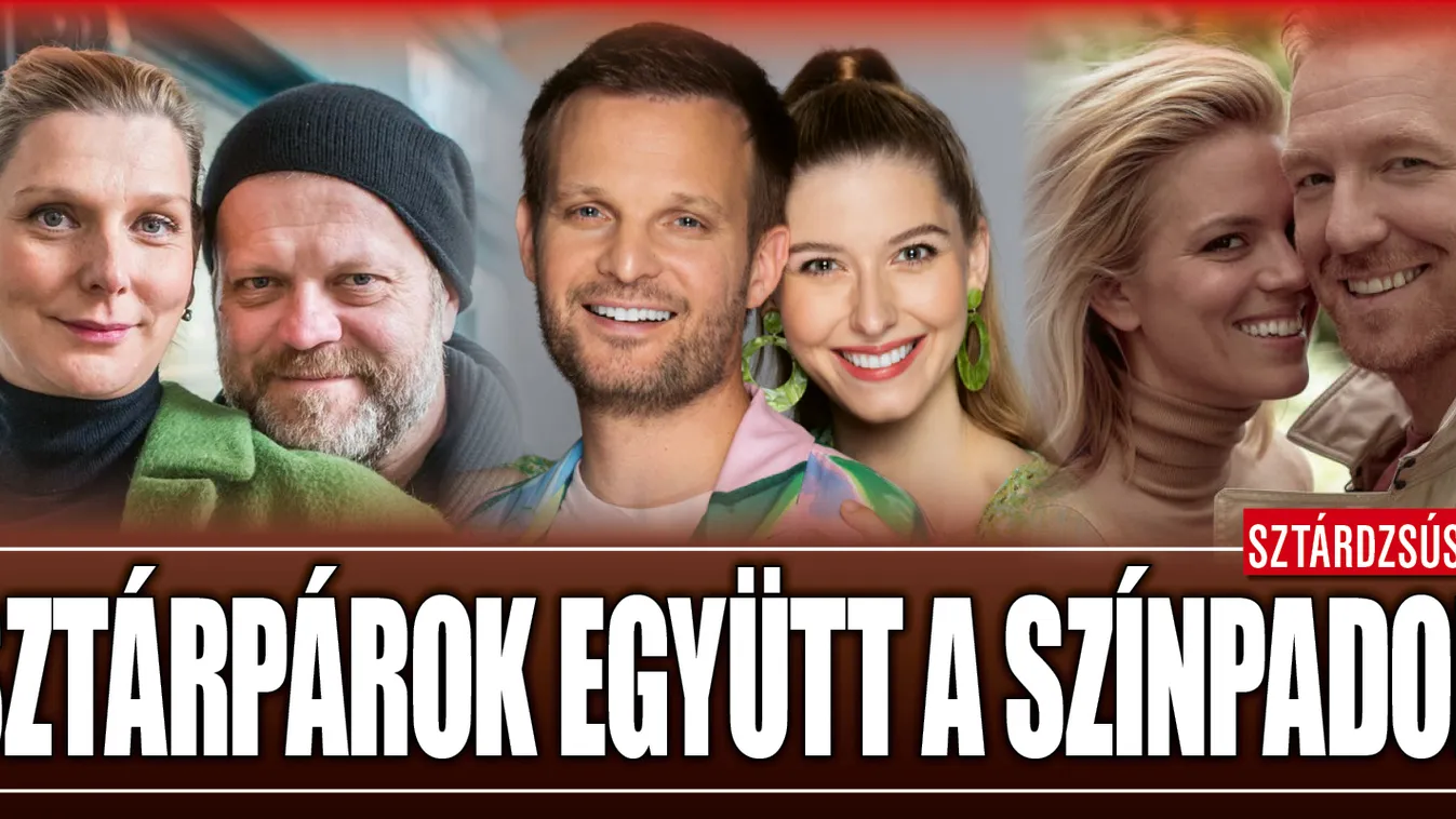 Ezek a sztárpárok a színpadon is szerelmespárt alakítanak