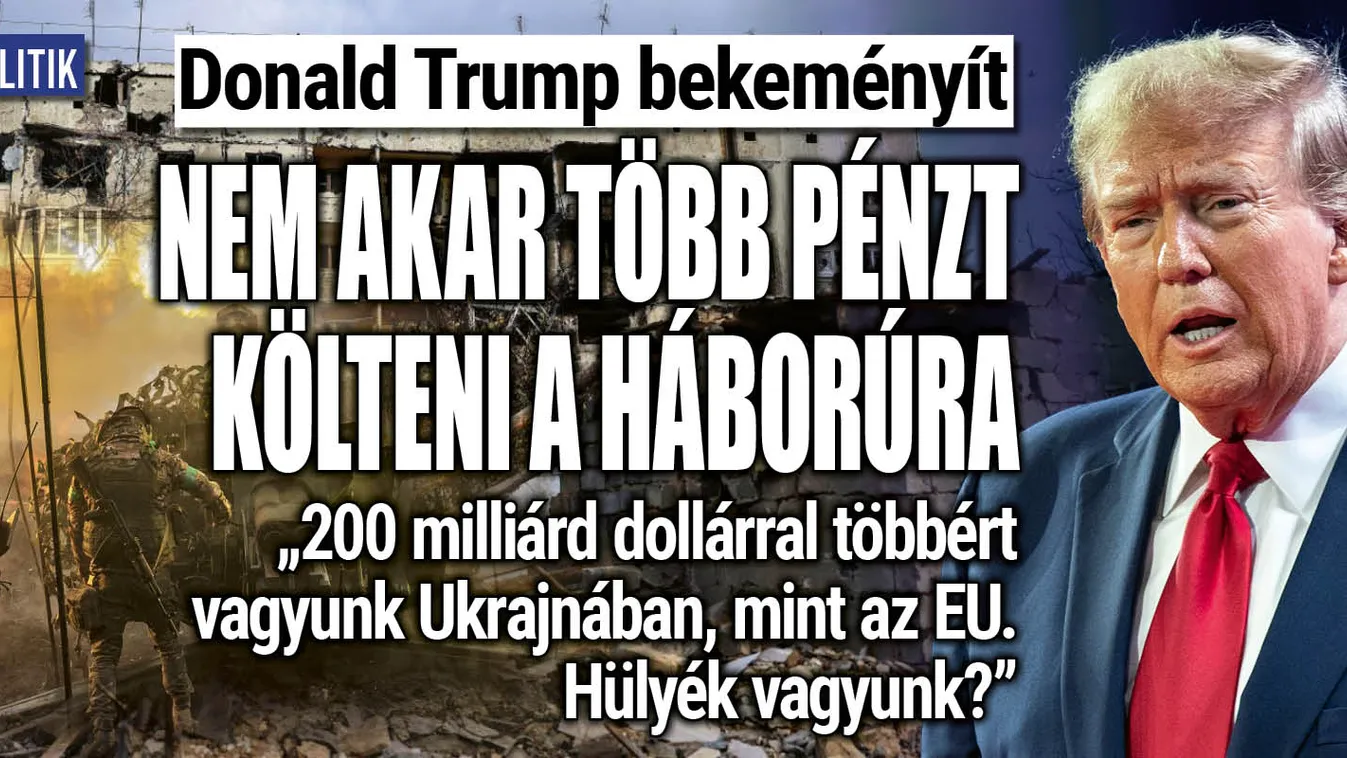 Donald Trump bekeményít