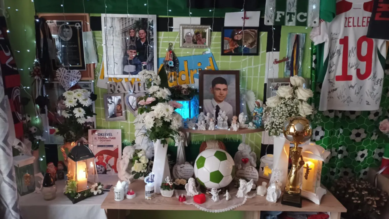 Saját szobájában lelt végső nyughelyre SMA Csabika