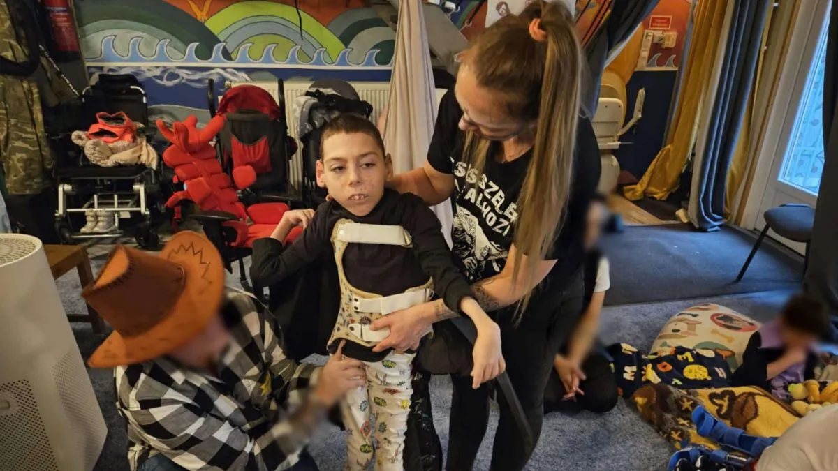 állítógépes Levi, Móricz Levente, Hegedűs Tímea, agyvérzés, segítség, csoda, eszköz, 