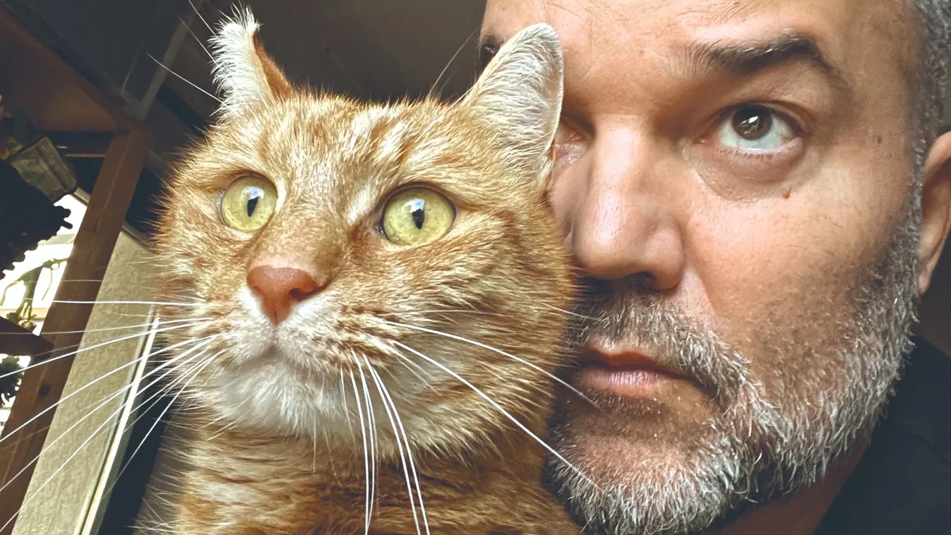 Macskájáról mesélt a színész, Hevér Gábor