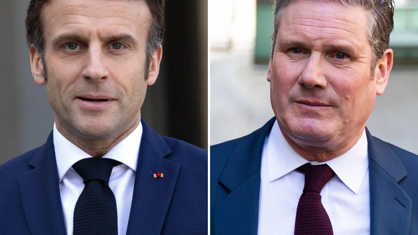 Macron és a brit miniszterelnök Washingtonba mennek