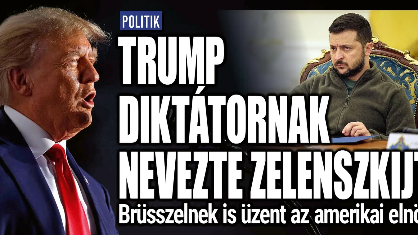 Trump lediktározta Zelenszkijt