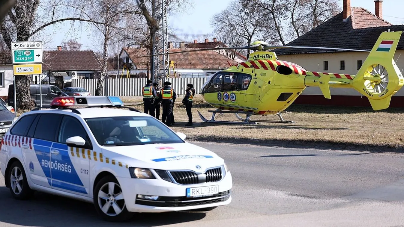 Csecsemő életét kellett megmenteni a mentősöknek