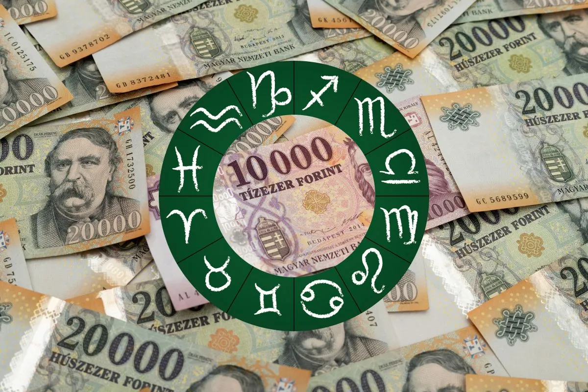 Februári pénzhoroszkóp Dozens,Of,Hungarian,Forint,(huf),Banknotes