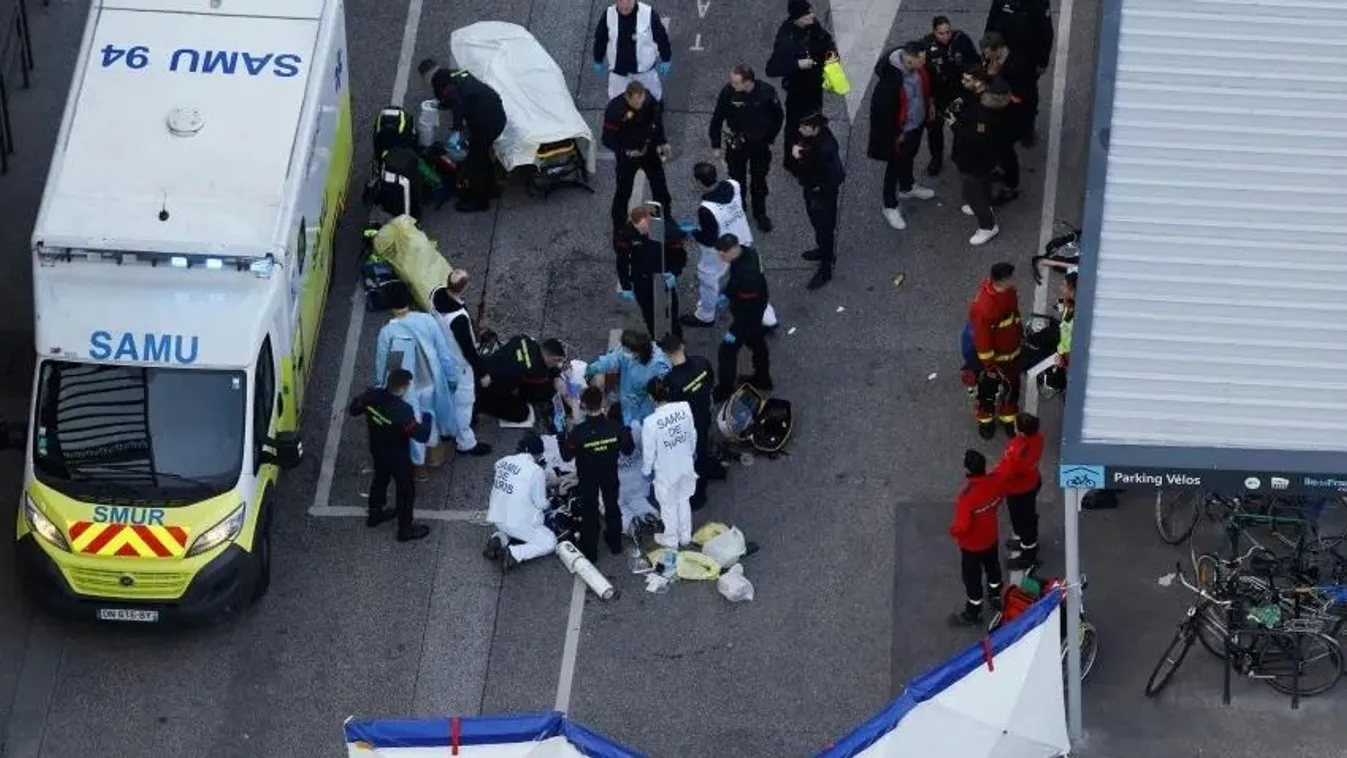 Lelőttek egy pisztollyal fenyegetőző migránst Párizsban