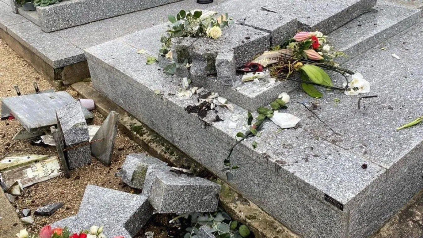 Vandálok szétverték Jean-Marie Le Pen sírját
