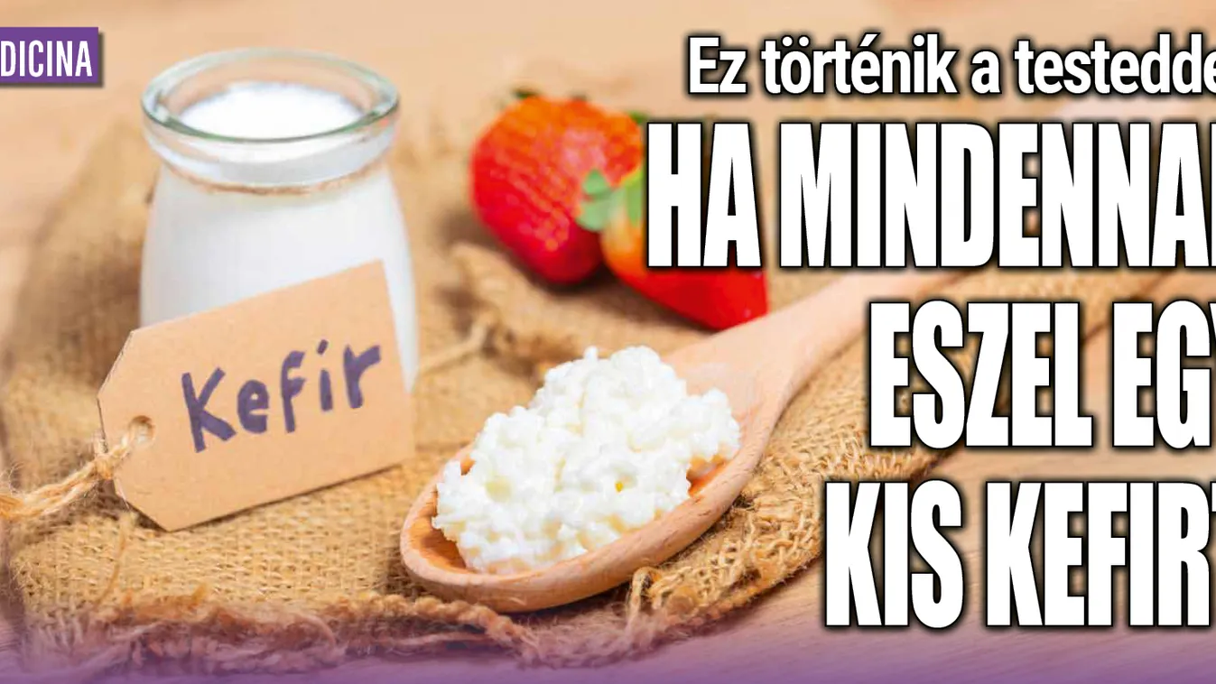 Ez történik a testeddel, ha mindennap eszel egy kis kefirt