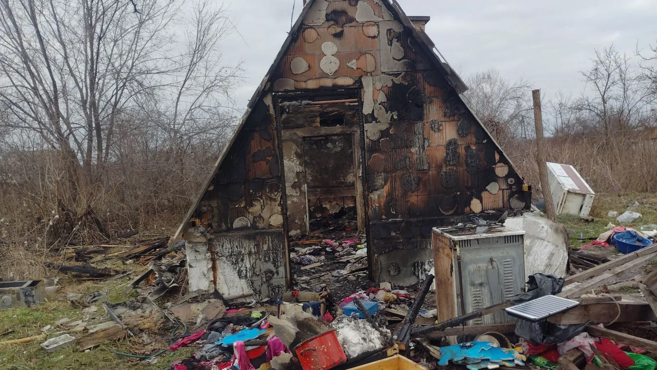 Sándor szeme előtt égett porrá az otthona