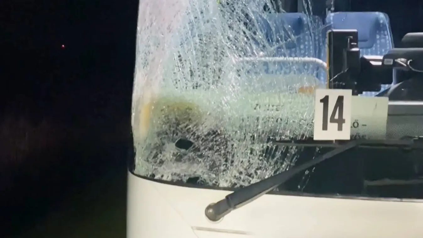 Busz gázolt: a kerékpárosnak esélye sem volt túlélni