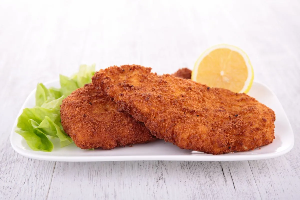 Kukoricakeményítő a ropogós panír titka.