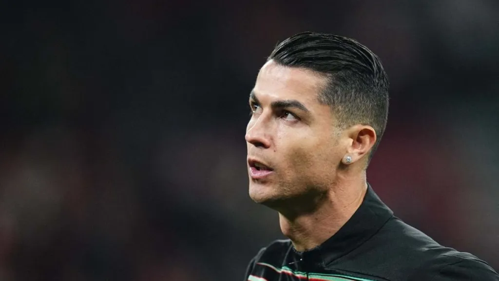 Ronaldo at Denmark vs Portugal - UEFA Nations League Quarter-finals 2024/25