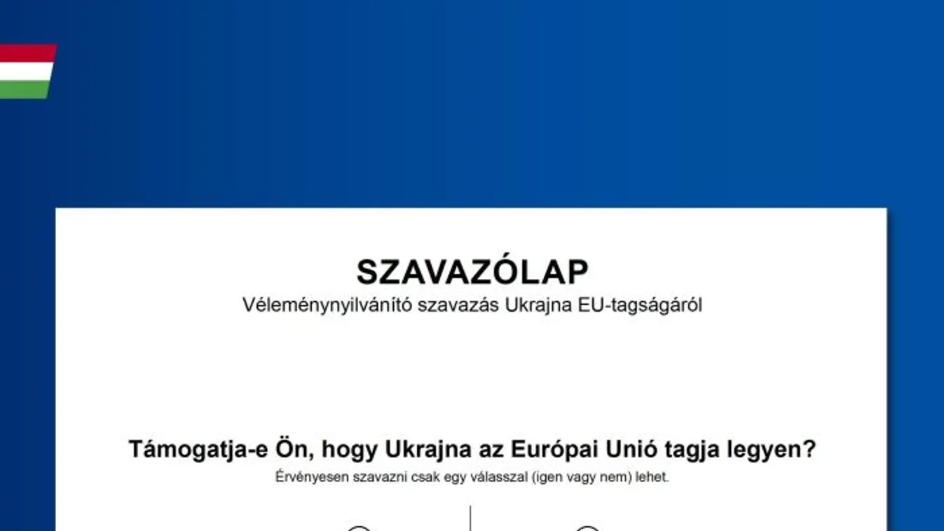 Április közepén indul a szavazás Ukrajna EU-tagságáról