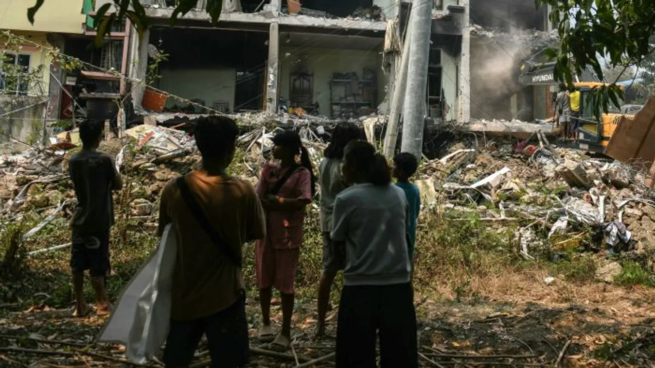 1000 felett a mianmari földrengés áldozatainak száma