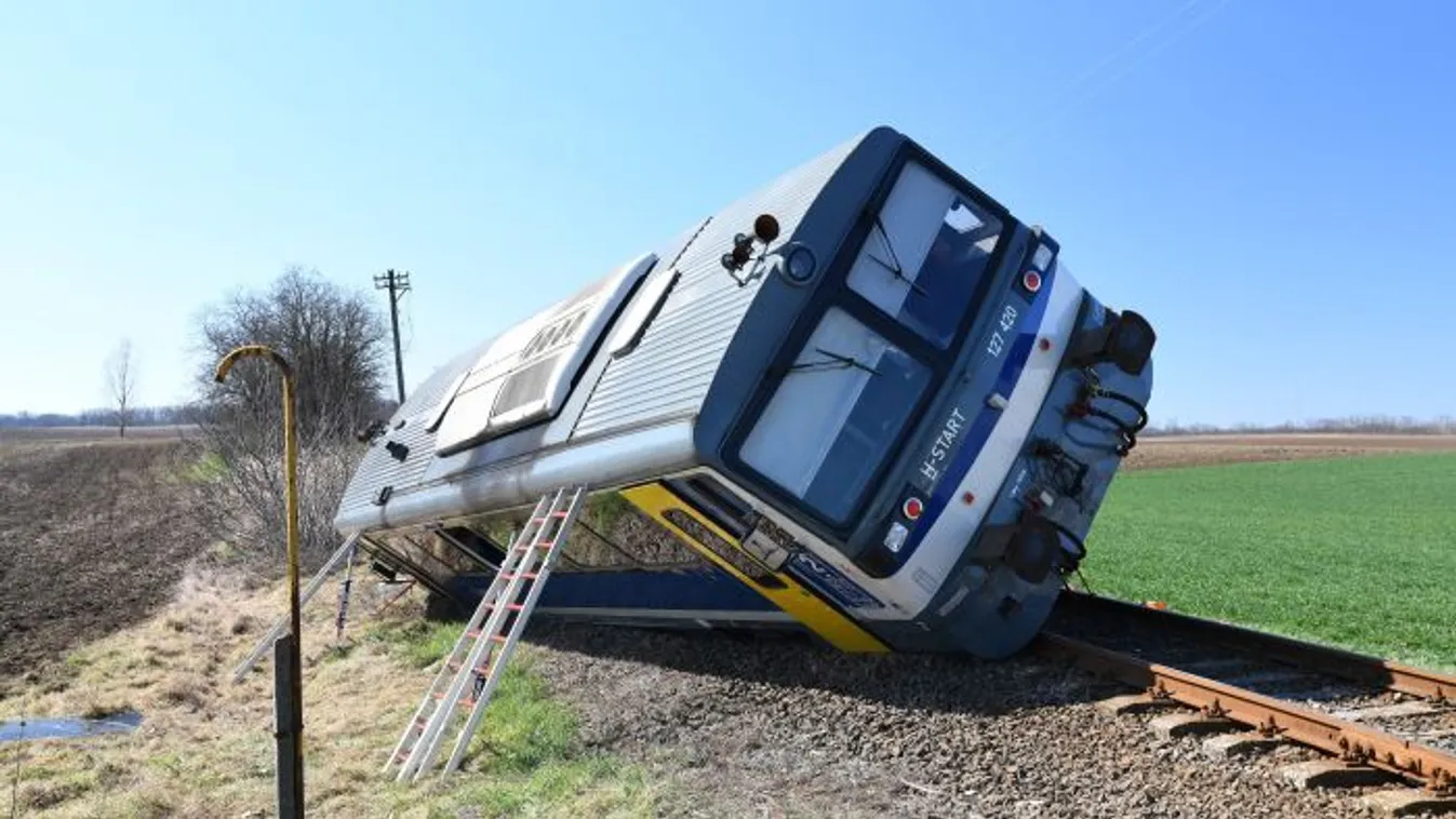 Így történt a tiszaeszlári vonatbaleset