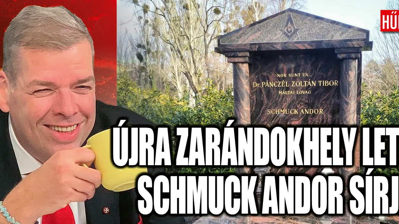 Tömeg a temetőben: Mindenki Schmuck Andor sírját nézegeti