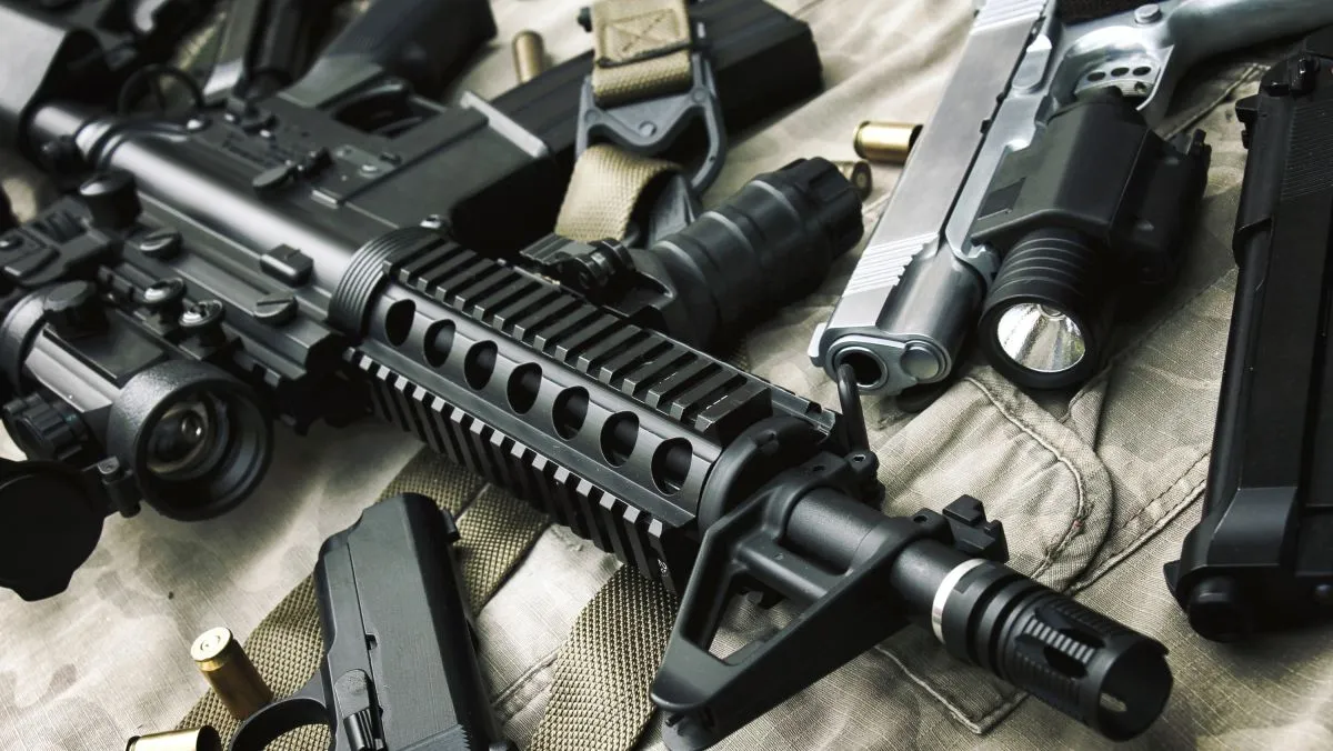 Weapons,And,Military,Equipment,For,Army,,Assault,Rifle,Gun,(m4a1)