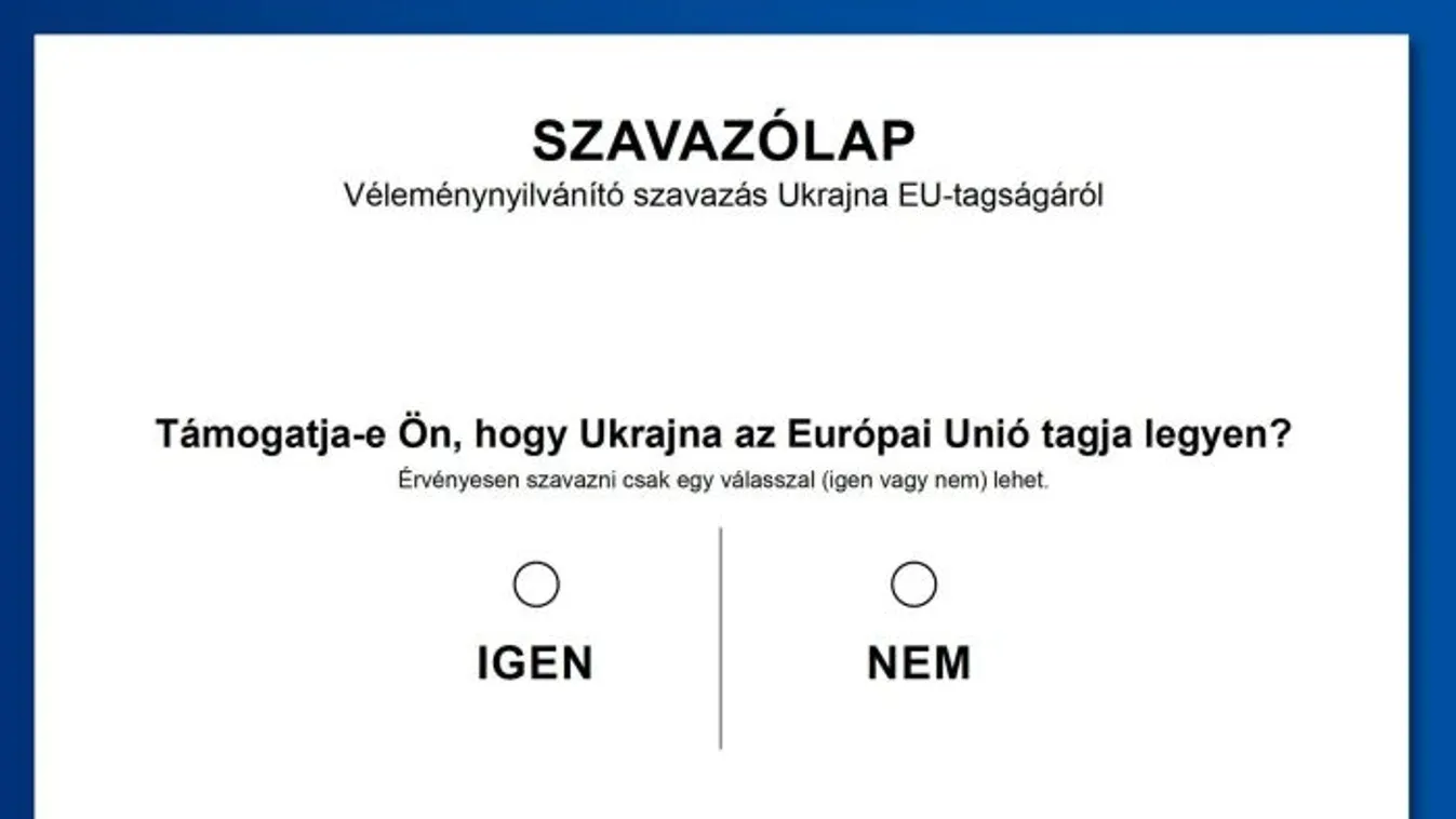 Hidvéghi Balázs Ukrajna ügyében várjuk az emberek véleményét