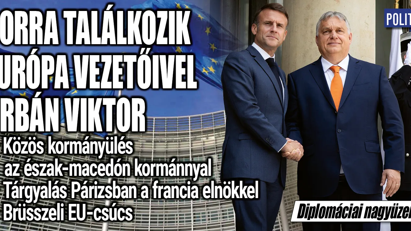Diplomáciai nagyüzemet tart Orbán Viktor