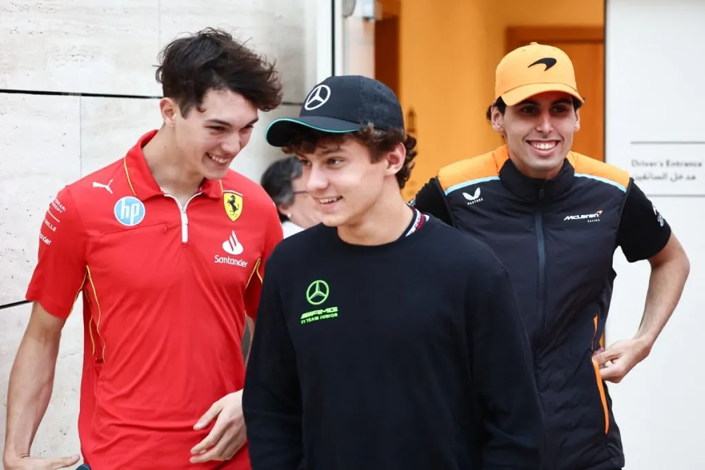 Bearman, Antonelli, Bortoleto, F1