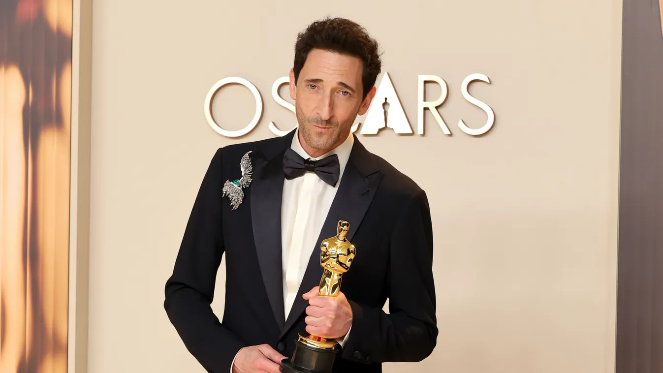 Ismét hatalmas botrányt kavart az Oscar-gálán Adrien Brody