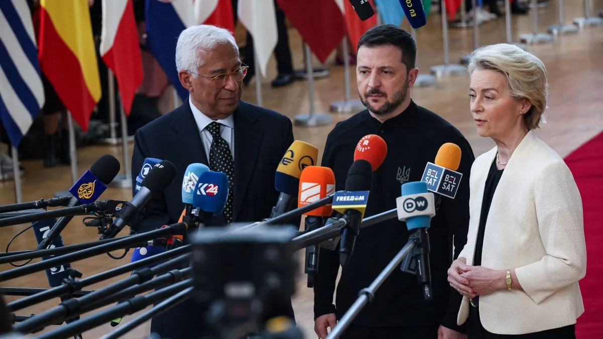 Emergency EU Summit About Ukraine And Defence In Brussels