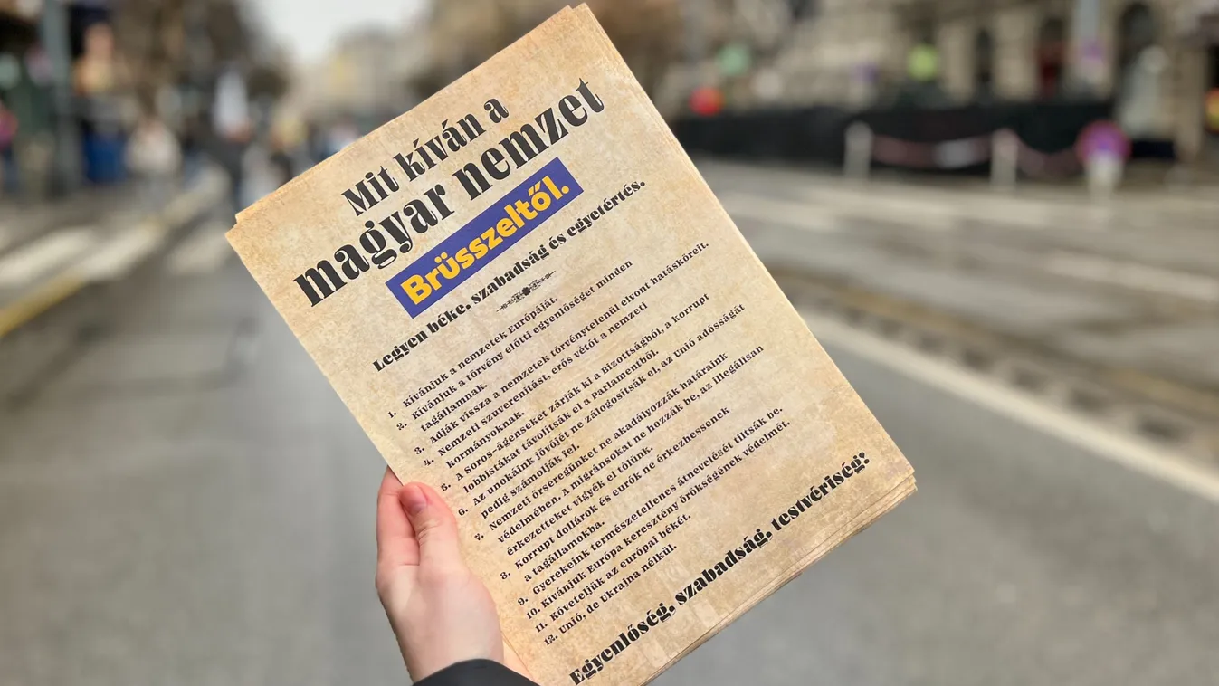 Orbán Viktor 12 pontja - így néz ki kinyomtatva!