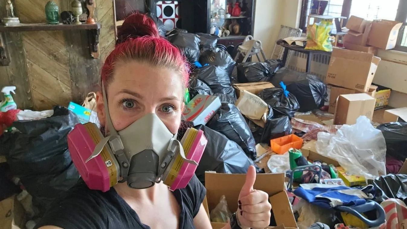 Újra akcióban a magyar extrém takarító – Fotók, videó