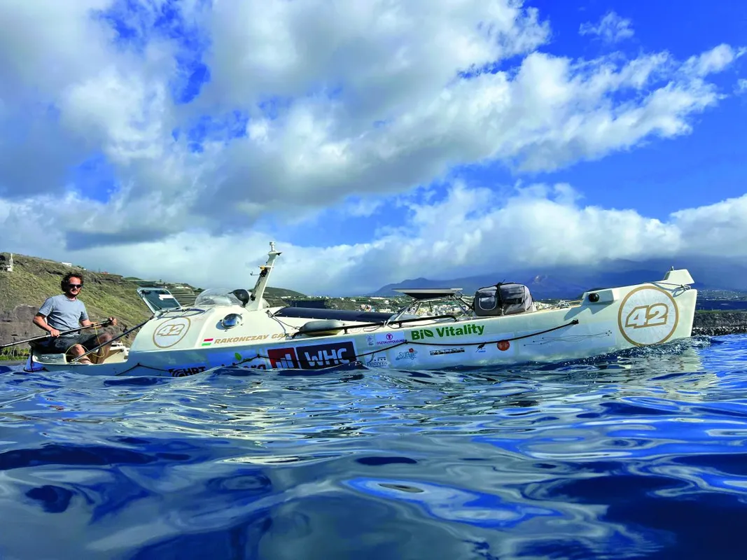 Valóság rovatban Rakonczay Gábor extrémsportoló, aki átevezte az Atlanti-óceánt - RIPOST