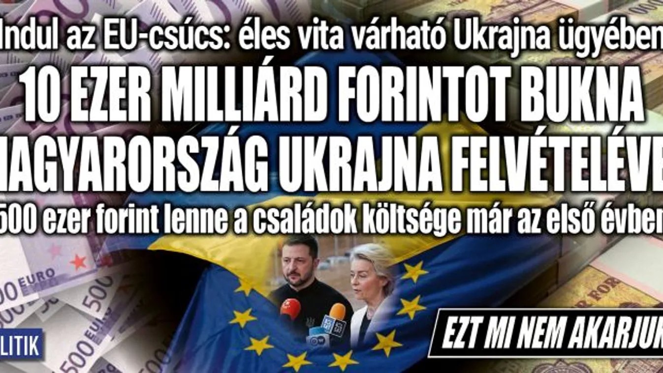 EU-csúcs: éles vita Ukrajna ügyében