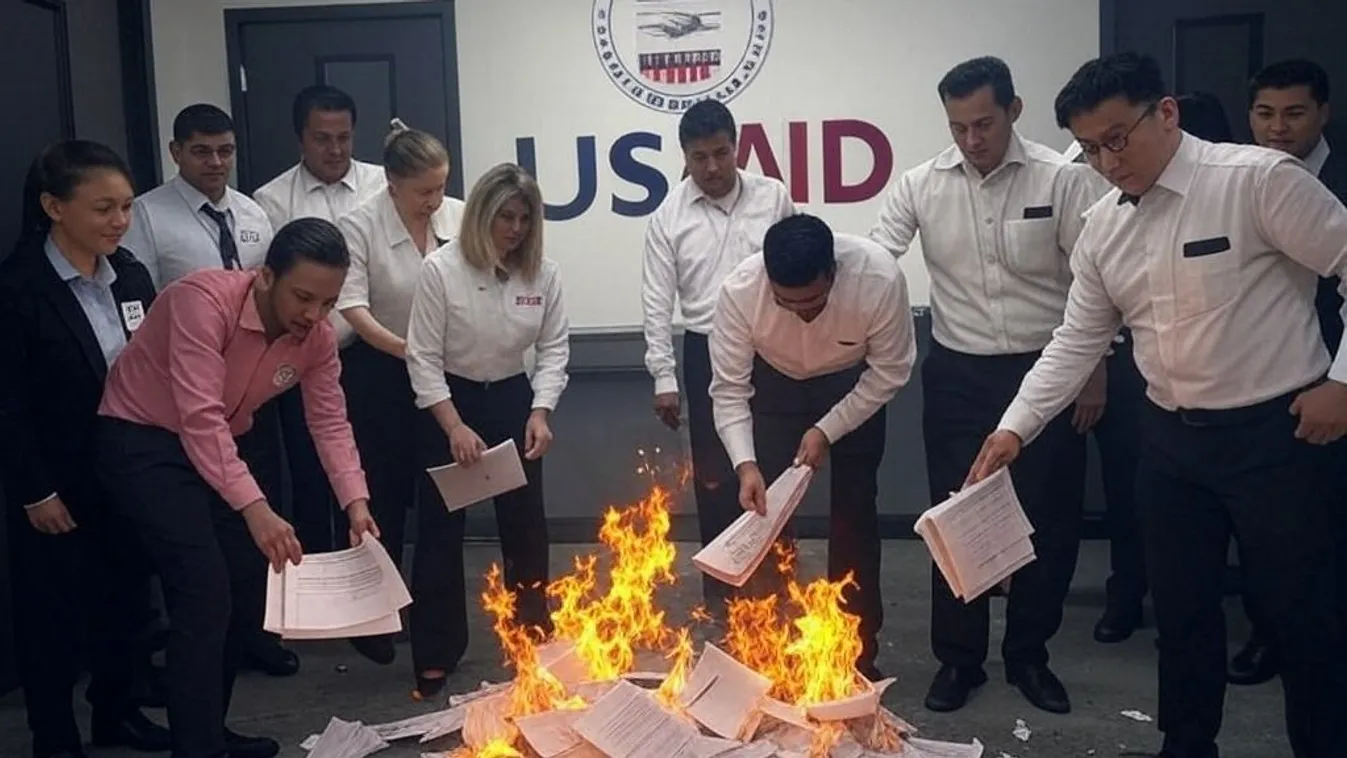 A demokraták elégetnék a titkos USAID-dokumentumokat!