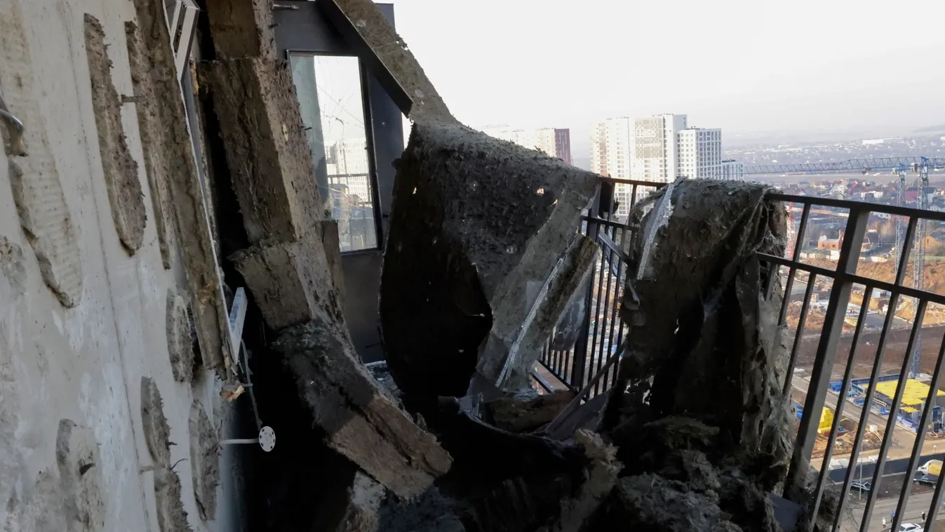 Az eddigi legnagyobb dróntámadást mérte Ukrajna Moszkvára