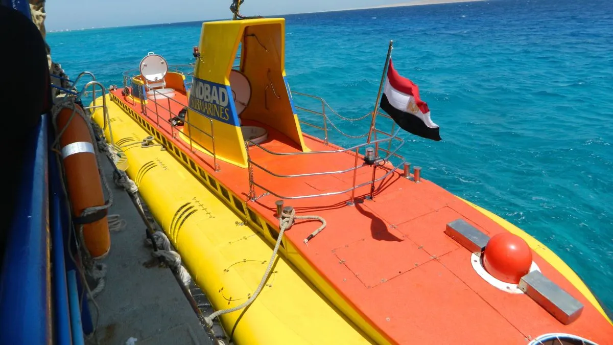 A,Tourist,Submarine,Sindbad,In,The,Red,Sea.,Egypt,,Hurghada,