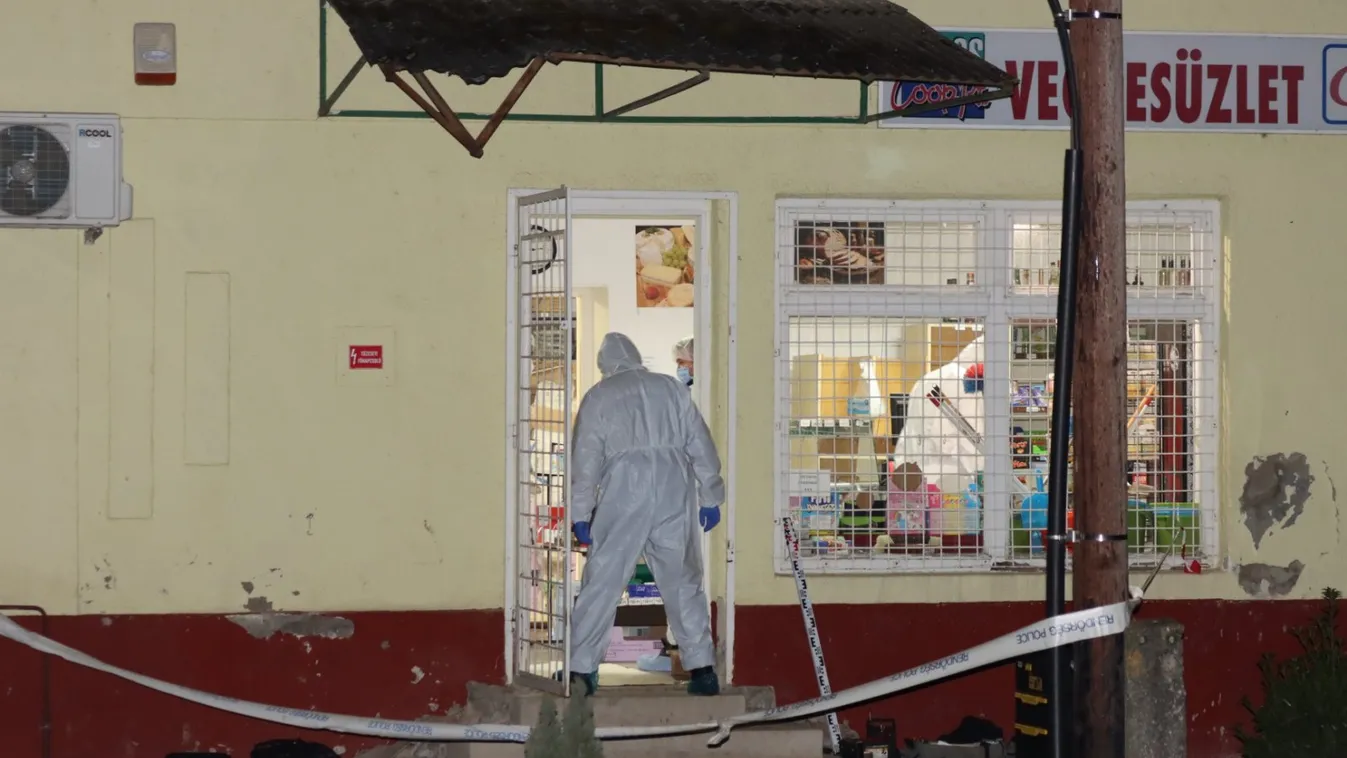 Borzalmas emberölés Somogyban: egy kisbolt eladóját ölte meg a férfi