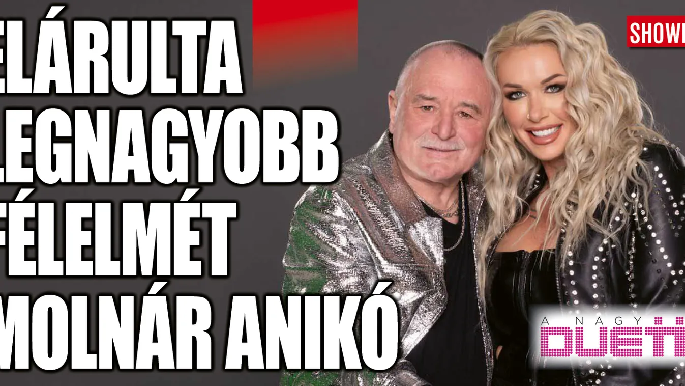 Molnár Anikó párja jobban nem is különbözhetne tőle