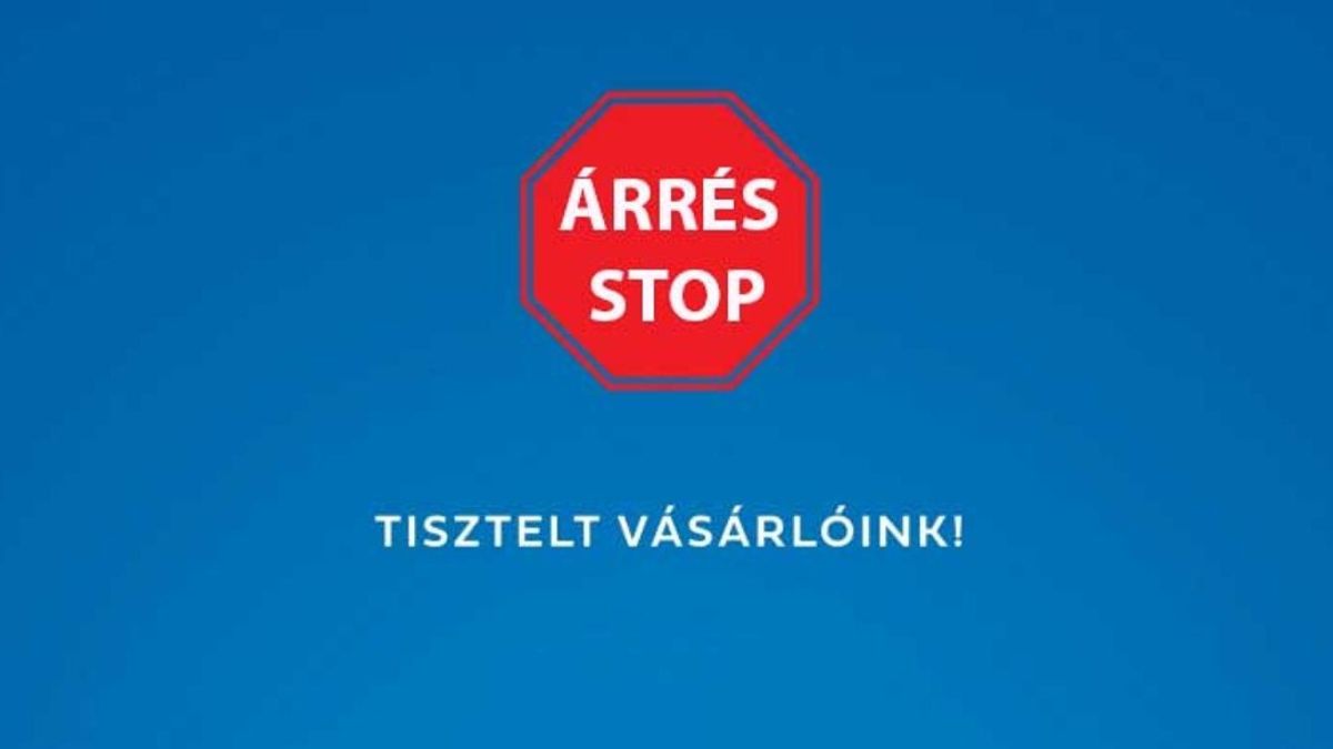 A boltok próbálták elrejteni az árrésstopot