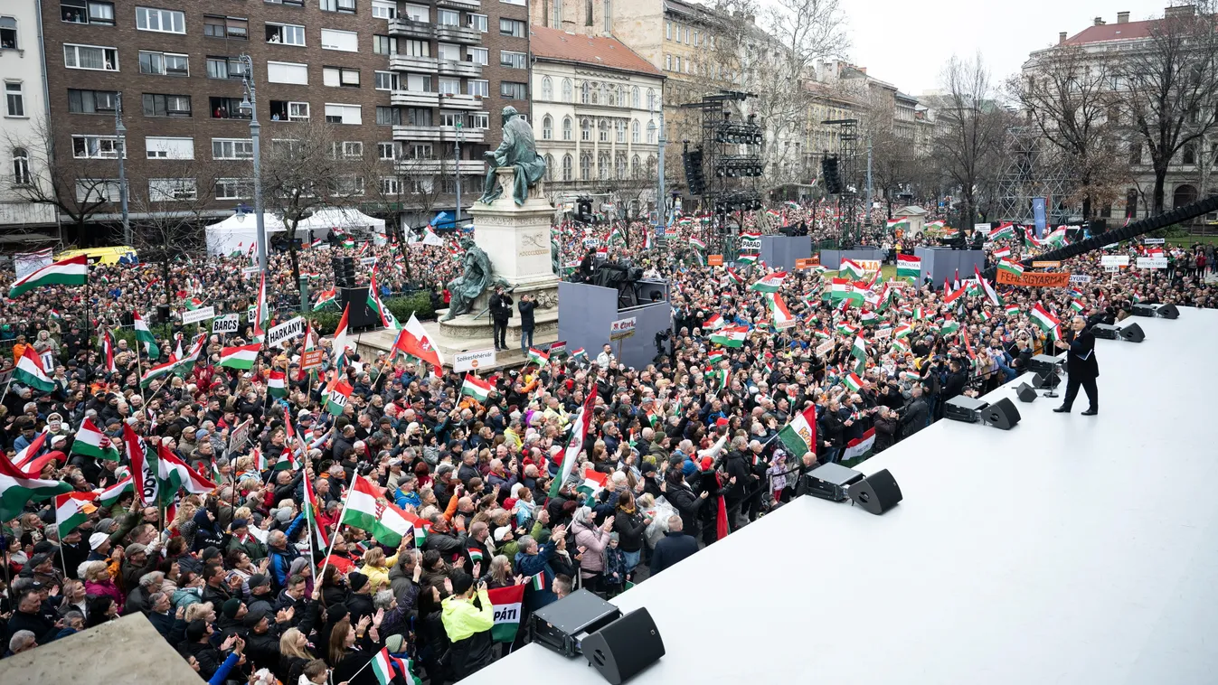 Orbán Viktor: A mi szabadságharcunk nem csak a magyarok ügye