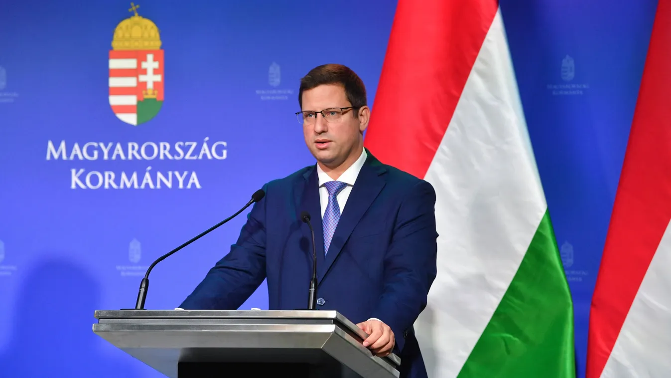 Kormányinfó: fontos bejelentéseket tett Gulyás Gergely
