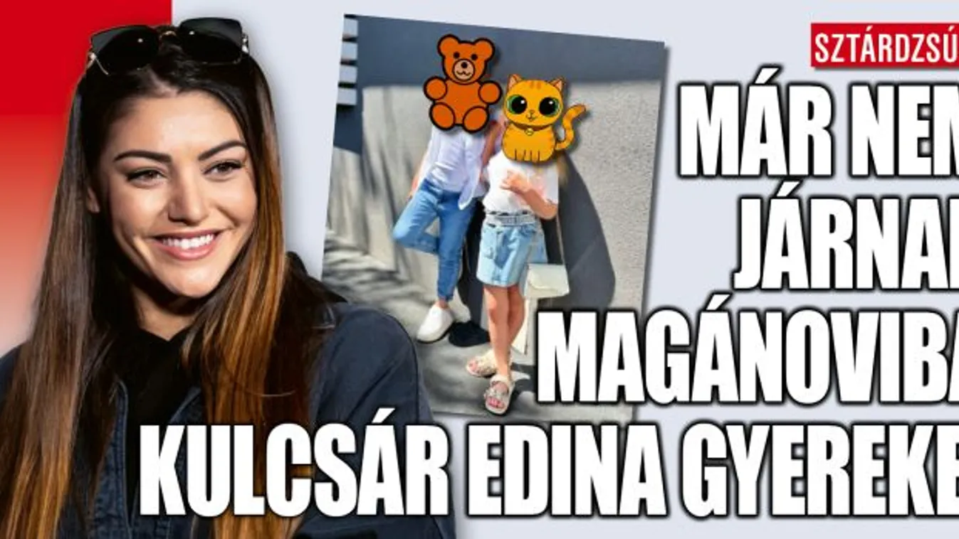 Kulcsár Edina kivette a gyerekeit a magánóvodából