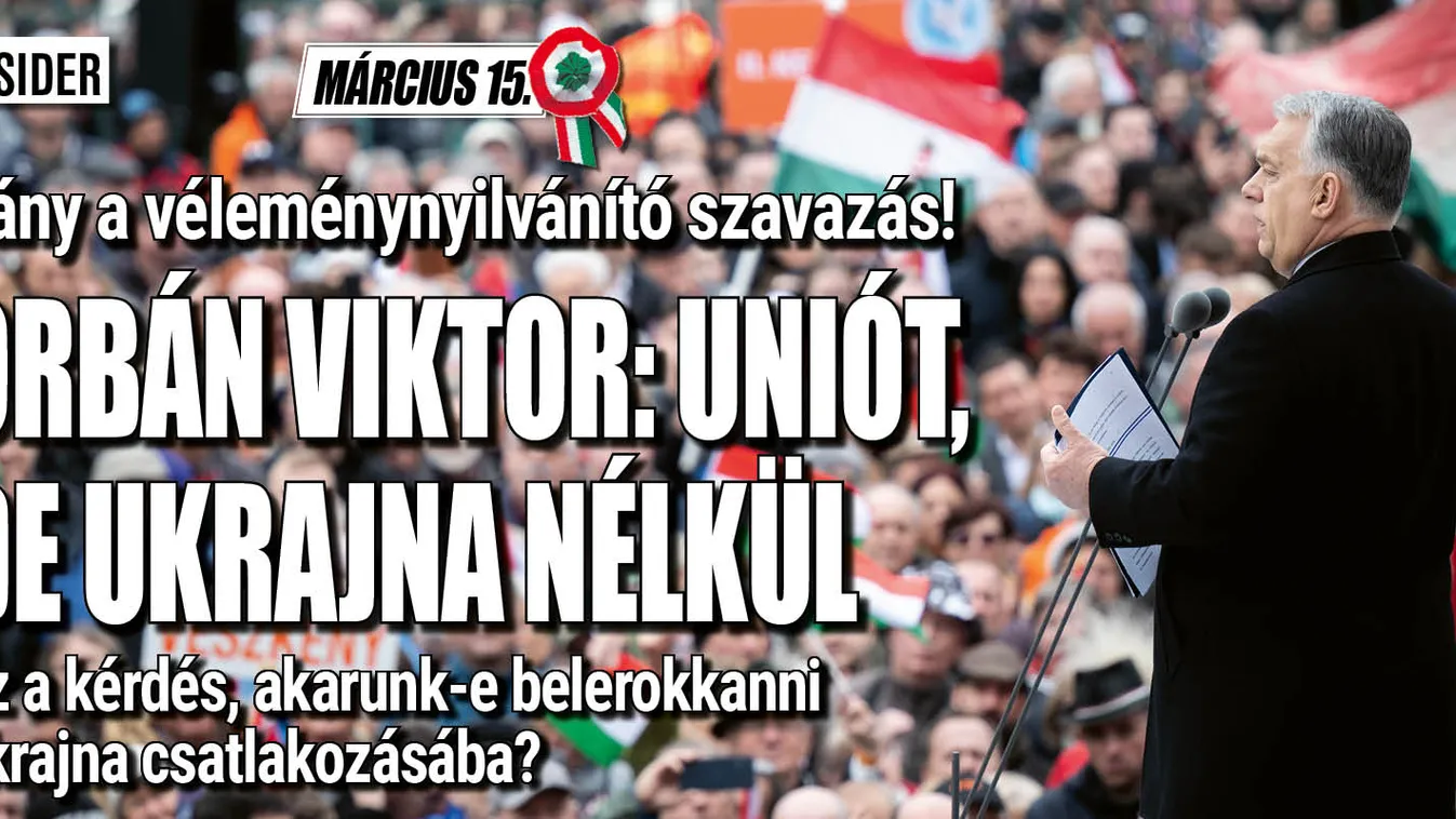 Orbán Viktor: irány a véleménynyilvánító szavazás!