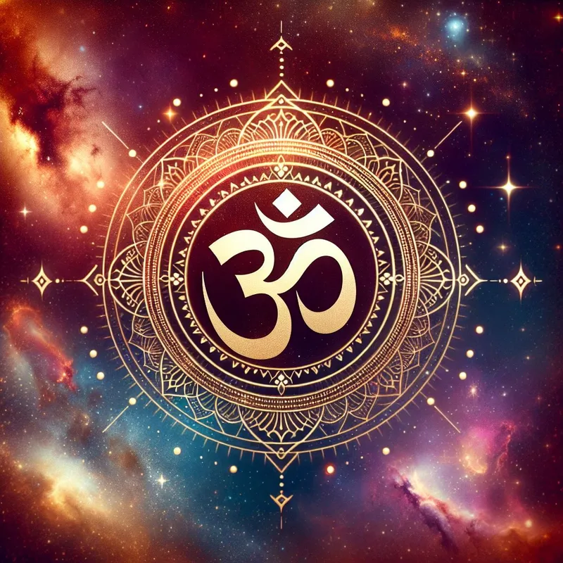 Create,A,Square,Logo,Featuring,A,Cosmic,Universe,Background,With