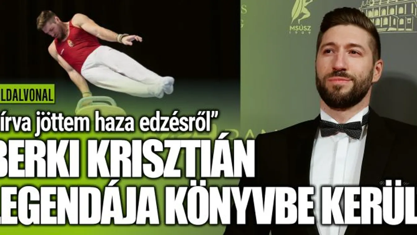 Könyvbe került Berki Krisztián legendás eleme