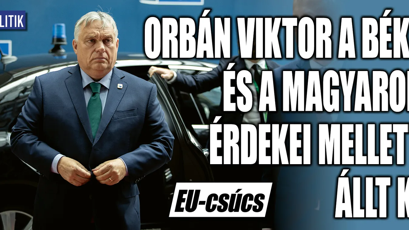 Orbán Viktor a béke és a magyarok érdekei mellett állt ki
