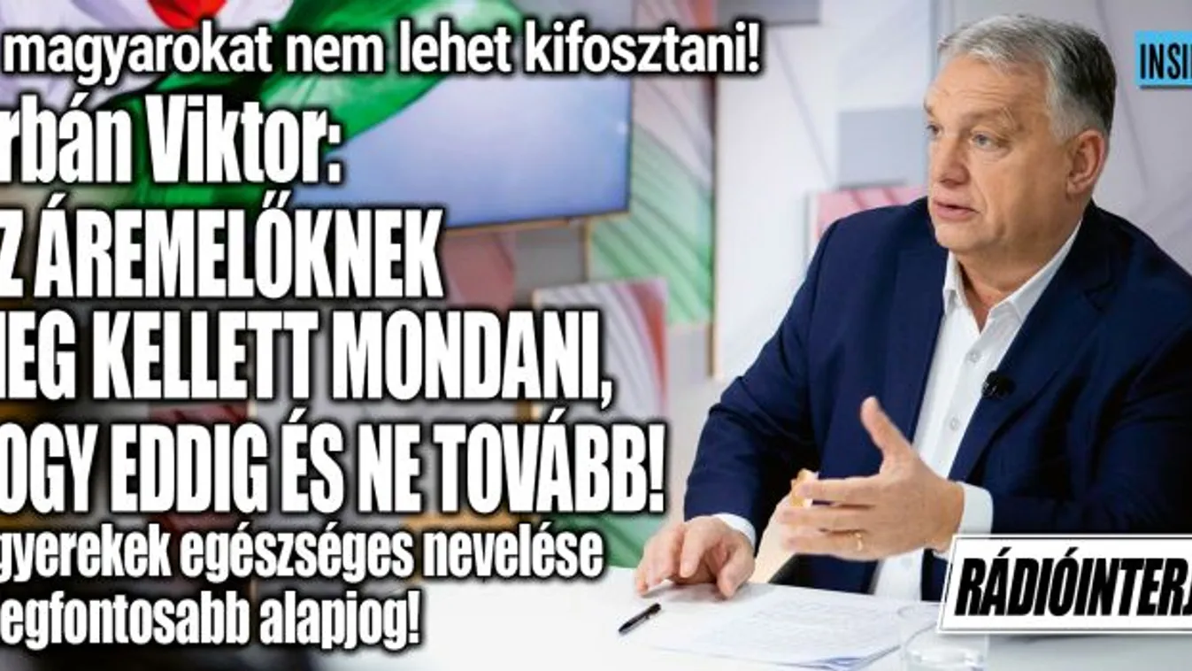 Orbán Viktor: A magyarokat nem lehet kifosztani