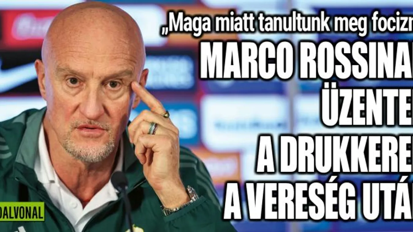Marco Rossinak üzentek a drukkerek