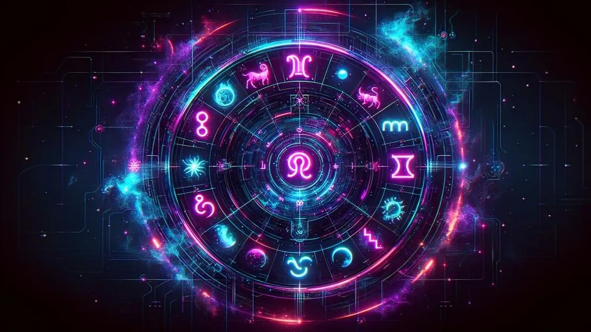 Cyberpunk,Photo,Of,Synthwave,Zodiac