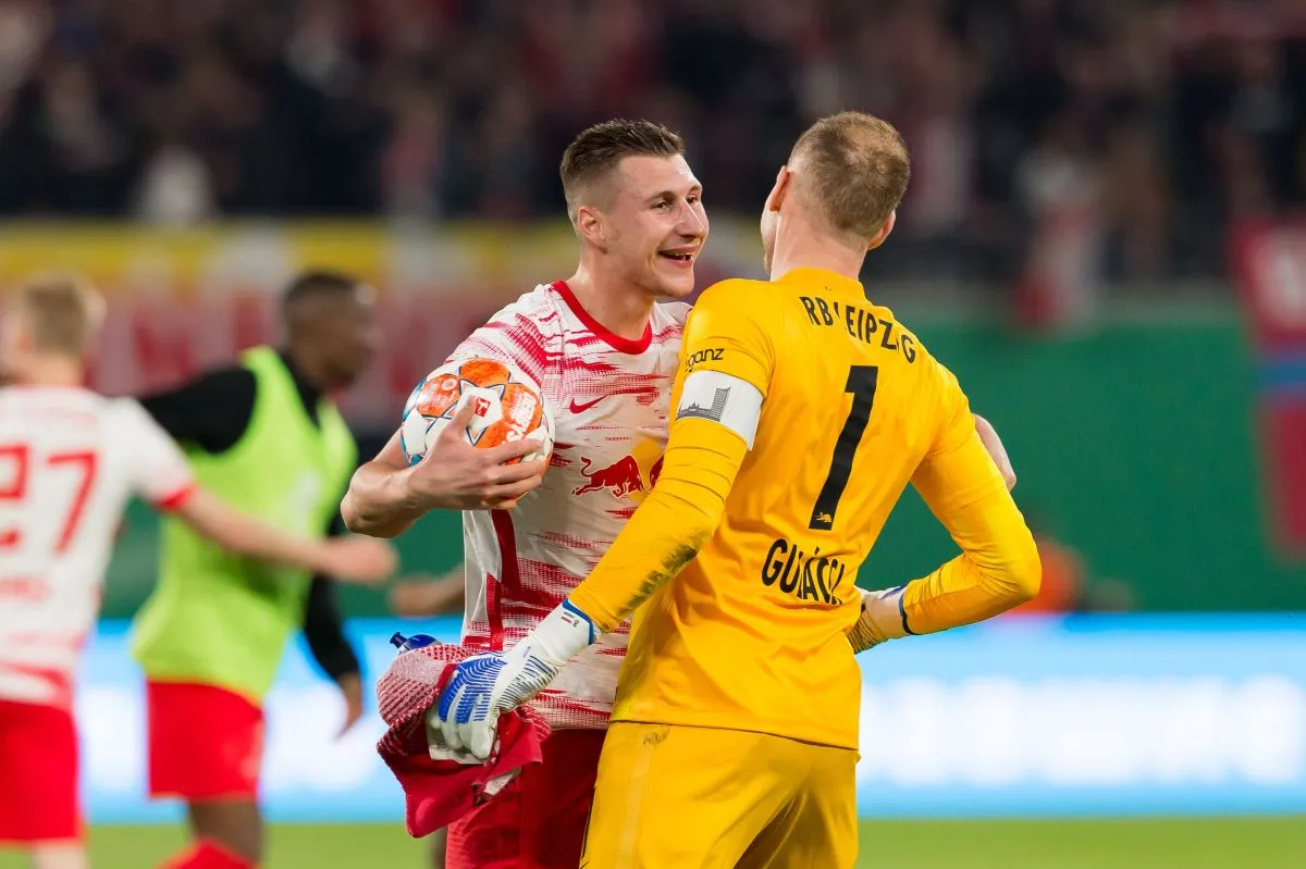 Orbán Willi (balra) és Gulácsi Péter: eddig 258 meccset játszottak együtt a lipcsei csapatban