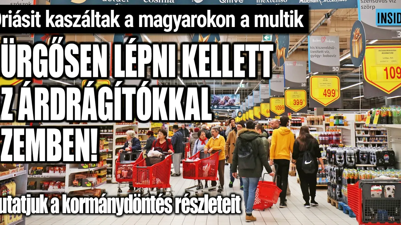 Lépett a kormány az árdrágítókkal szemben
